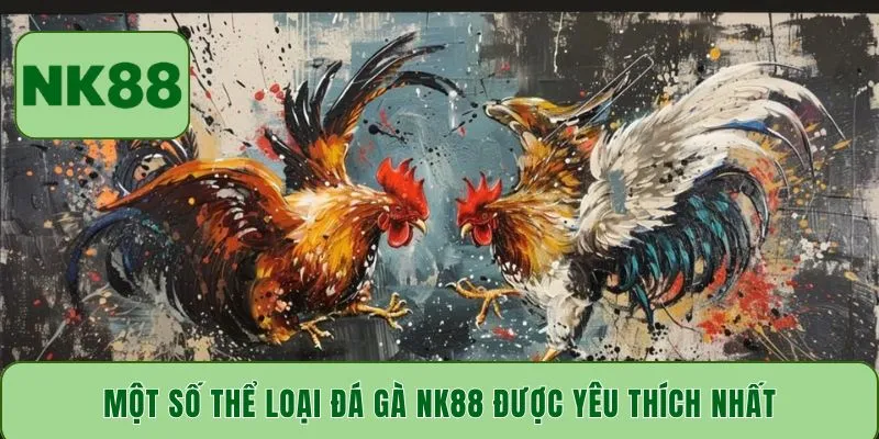 Một số thể loại đá gà NK88 được yêu thích nhất